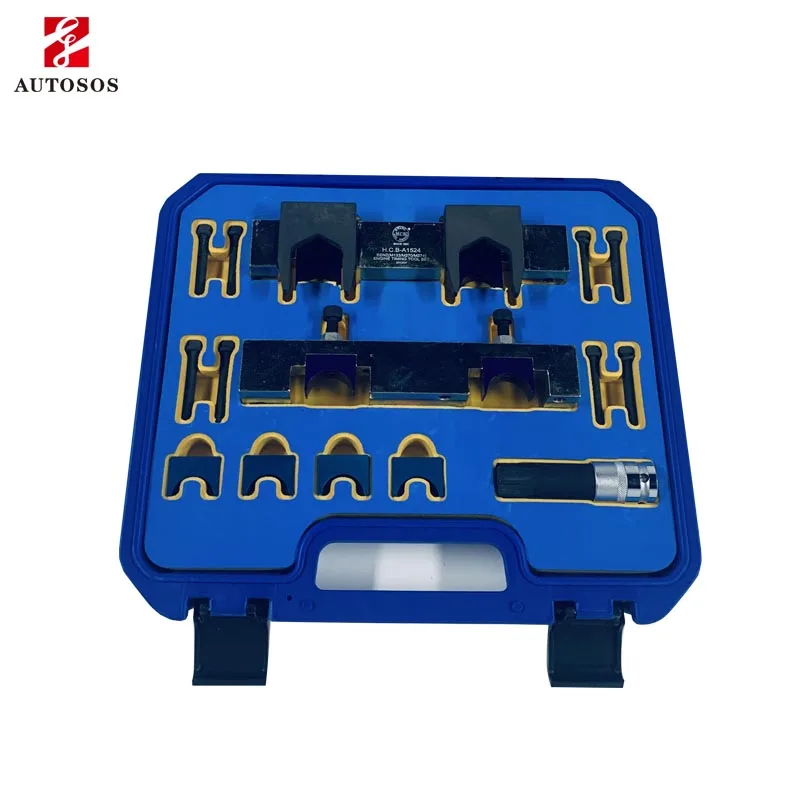 

TIMING TOOL KIT FOR BENZ holding device fix camshaft tool kit can slacken tighten bolts attaching to the camshaft gears