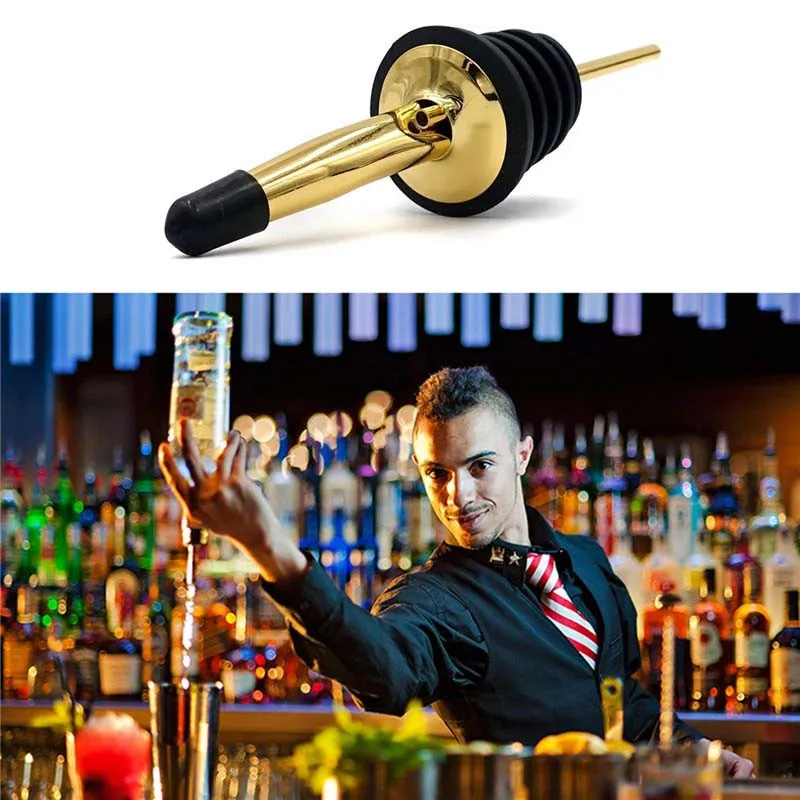 Gold-Stainless-Steel-Wine-Pourers-Liquor-High-Quality-Liquor-Pour-Spouts-with-Cap-Covers-Leakproof-Design (4)