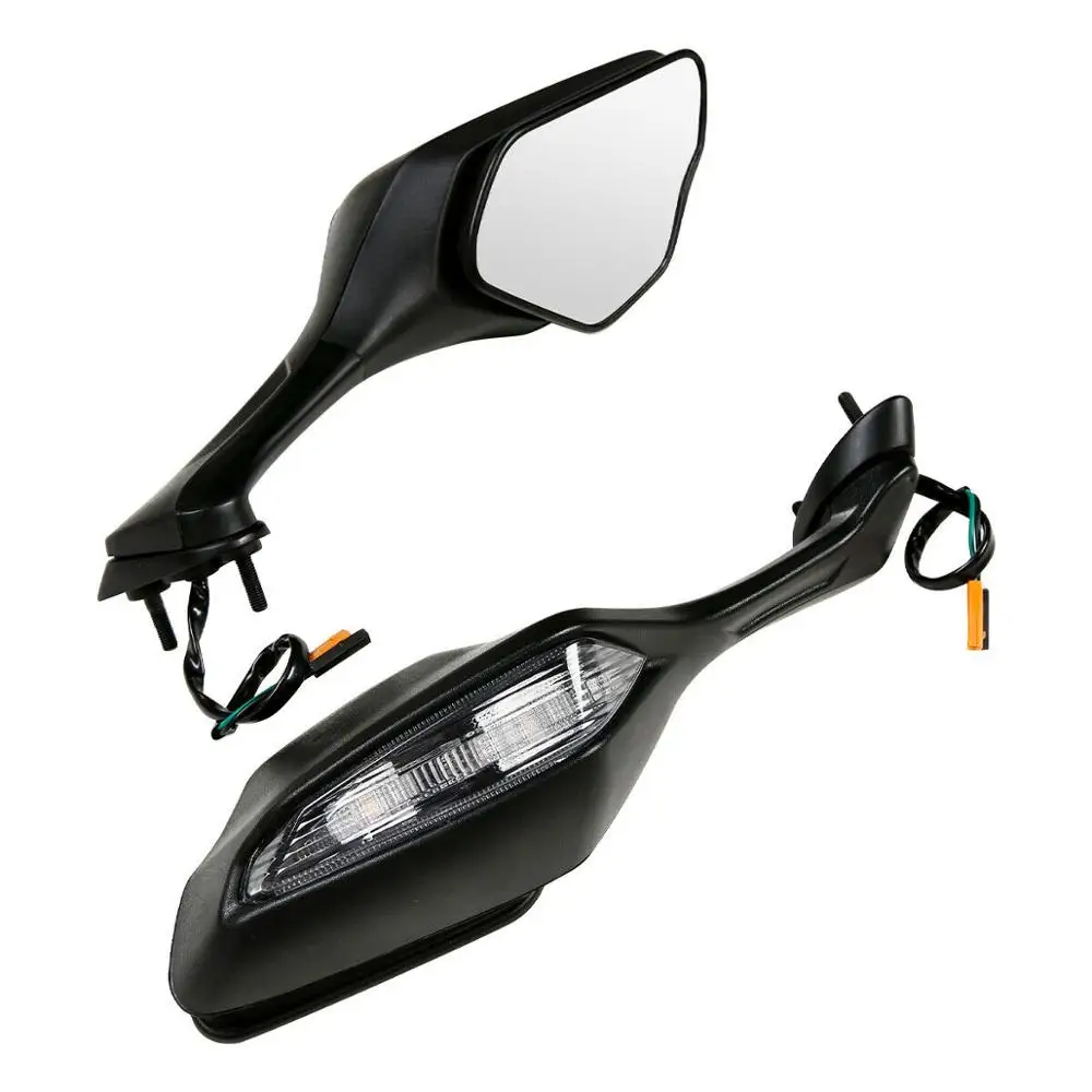 LED Turn Signal Rear View Mirrors For Honda CBR1000RR CBR600RR VFR 800