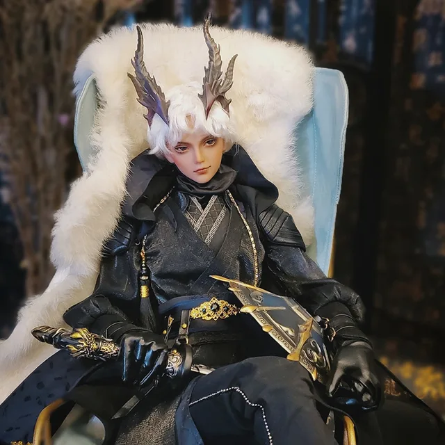 BJD Doll LS Pias 1/3 Uncle Doll  Resin Toys for Kids Surprise Gifts Doll Boy Male Action Figure Qiong Qi Animal Dragon Doll 3