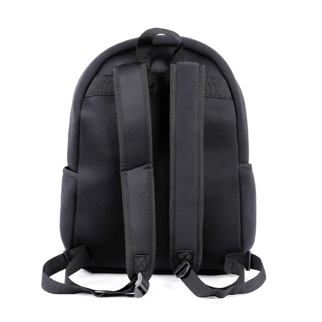 Black Neoprene backpack