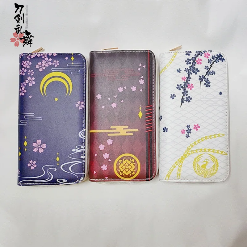 Big Deal Long Wallet Purses Touken Ranbu Zipper Women Card-Holder Clutch Coin-Pocket Female Lady aJjJ8dew