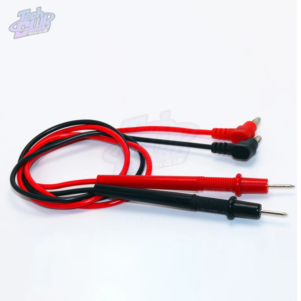 1 Pair Universal Probe Test Leads Pin for Digital Multimeter Needle Tip Meter Multi Meter Tester Lead Probe Wire Pen Cable 20A
