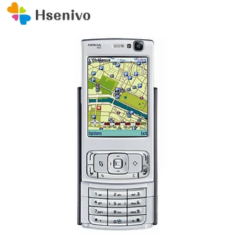 

N95 nokia 100% Original Unlocked Mobile Phone Unlocked N95 FM MP3 Bluetooth Cellphone One Year Warranty Free shipping