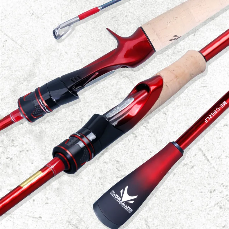 Кастинговое удилище для приманки Fuji L/ML/M/MH М супержесткая супербыстрая Настройка