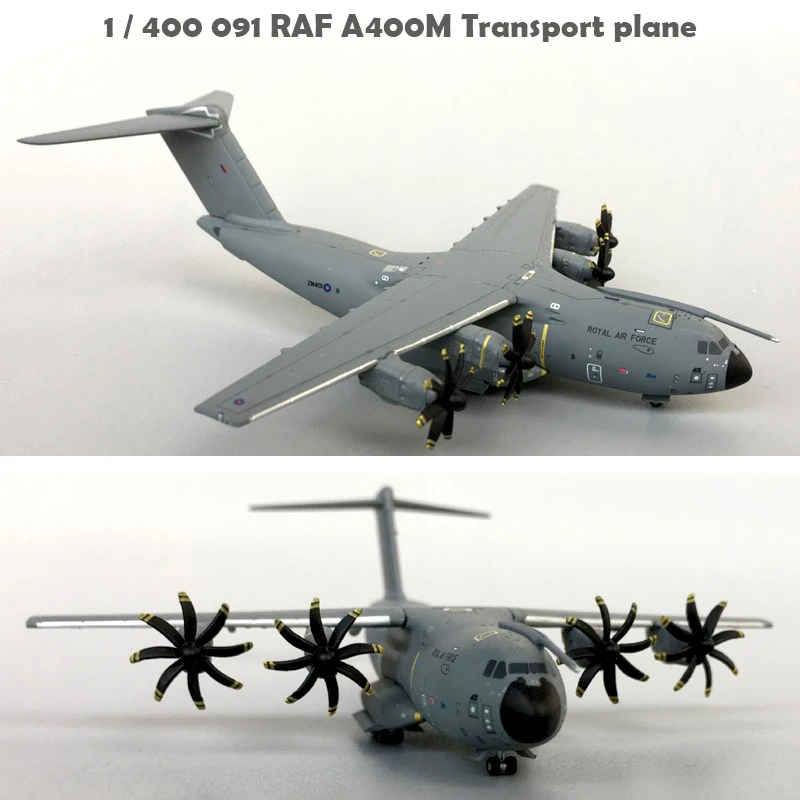 

fine 1 / 400 091 RAF A400M Transport plane Finished alloy model