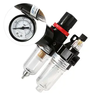 

Air Compressor AFC2000 oil Water Separator Regulator Trap Filter Airbrush