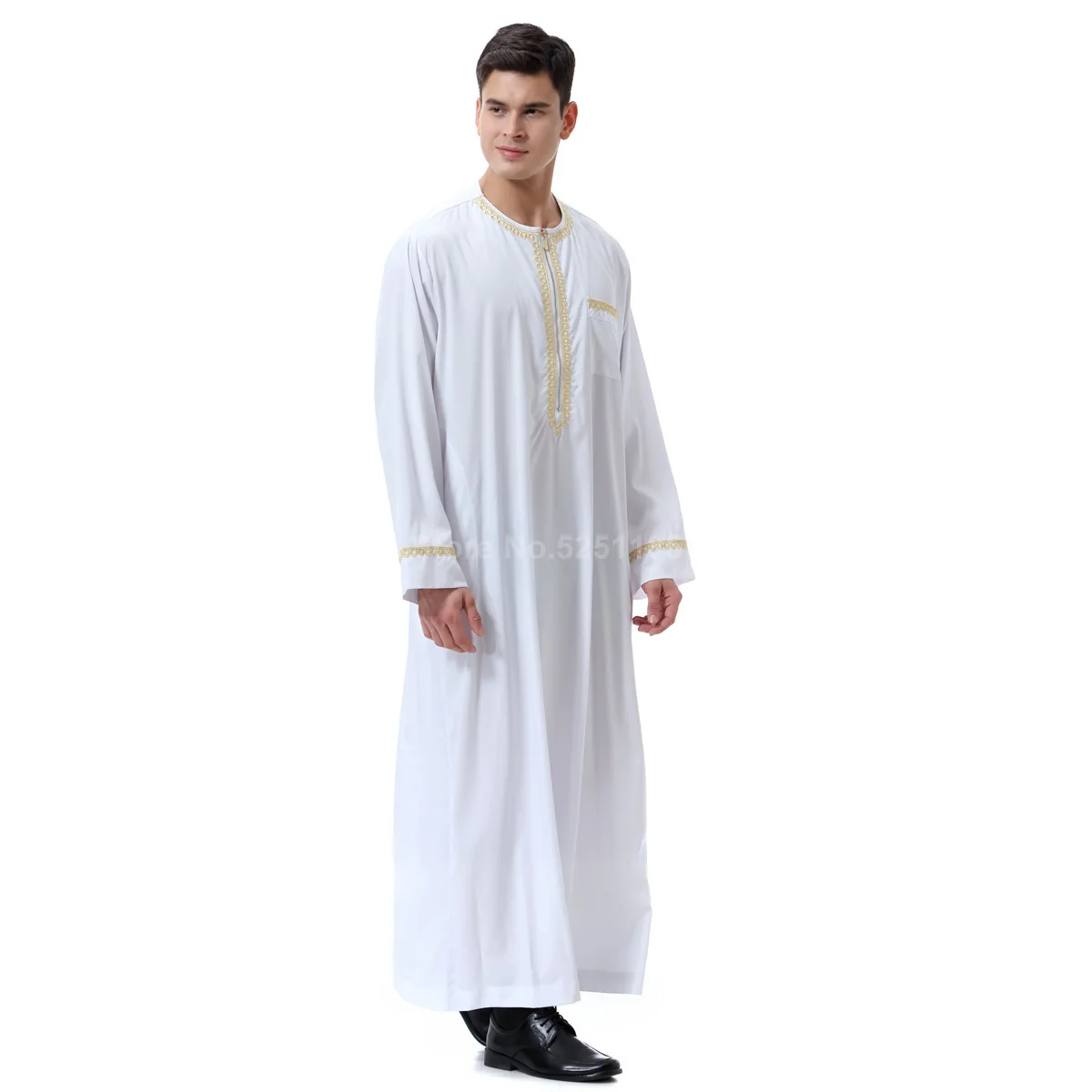 Мужская джубба Тобе Саудовская Аравия Исламская одежда мусульмане арабы кафтан Пакистан кафтан мусулман футболка с длинными рукавами одежда абайя