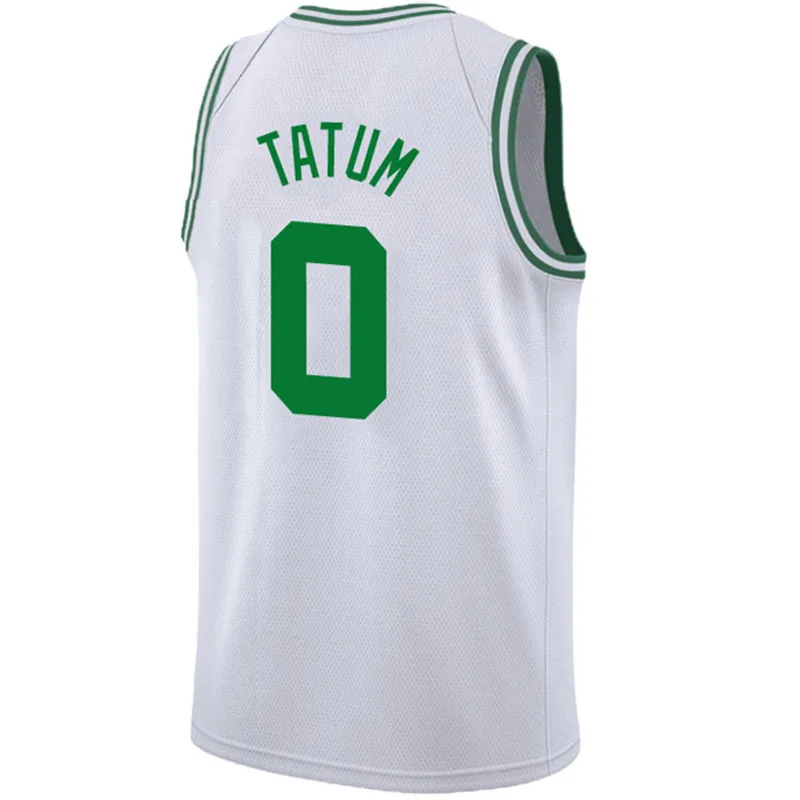 11 Kyrie Irvingly 0 Jayson Tatum JERSEY 20 Gordon hayard 7 Jaylen коричневые баскетбольные майки города - Цвет: 2018 NEW