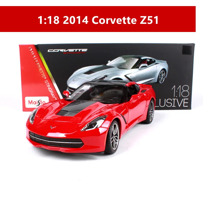 Maisto 1:18 Ford GT спортивный автомобиль сплав Ретро модель автомобиля классическая модель автомобиля украшение автомобиля коллекция подарок - Цвет: 1-18 2014 Z51