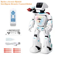 Hydro-electric Hybrid Smart Robot toy Intelligent voice Conversation Gesture Sensing Battle Mode RC Robot Toys for children gift 1