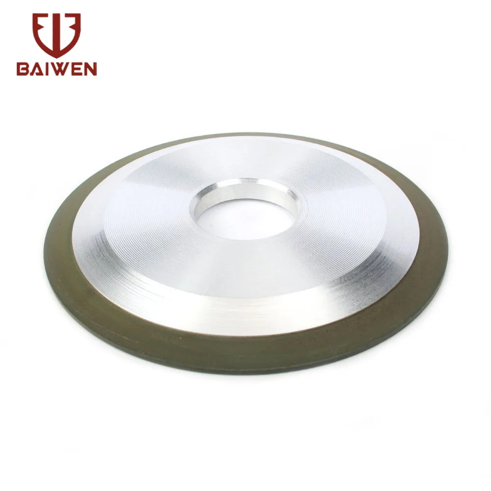 100/125/150mm Diamond Grinding Wheel Cutting Disc Resin Bond Grinder Sharpener Carbide Metal For Tungsten Steel Milling Cutter