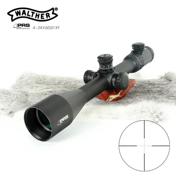 

Hunting Walther Optical Sight PRS 4-24X50OIR Riflescope Optics Rifle Sight Hunting optical Red dot Green dot Hunter Gun