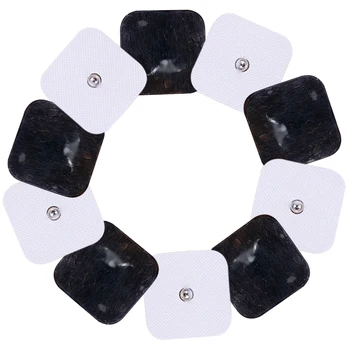 50Pcs EMS Self Adhesive Pulse Gel Electrode Pads Patch For Tens Acupuncture Therapy Body Massager