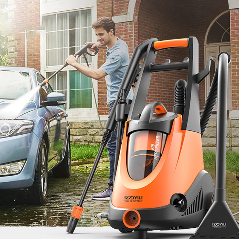 

220V High Pressure Cleaner Machine Vacuum cleaner Car Wash Pump Washer For Car Water Gun Gardening Clean Tools Greenworks 1400W