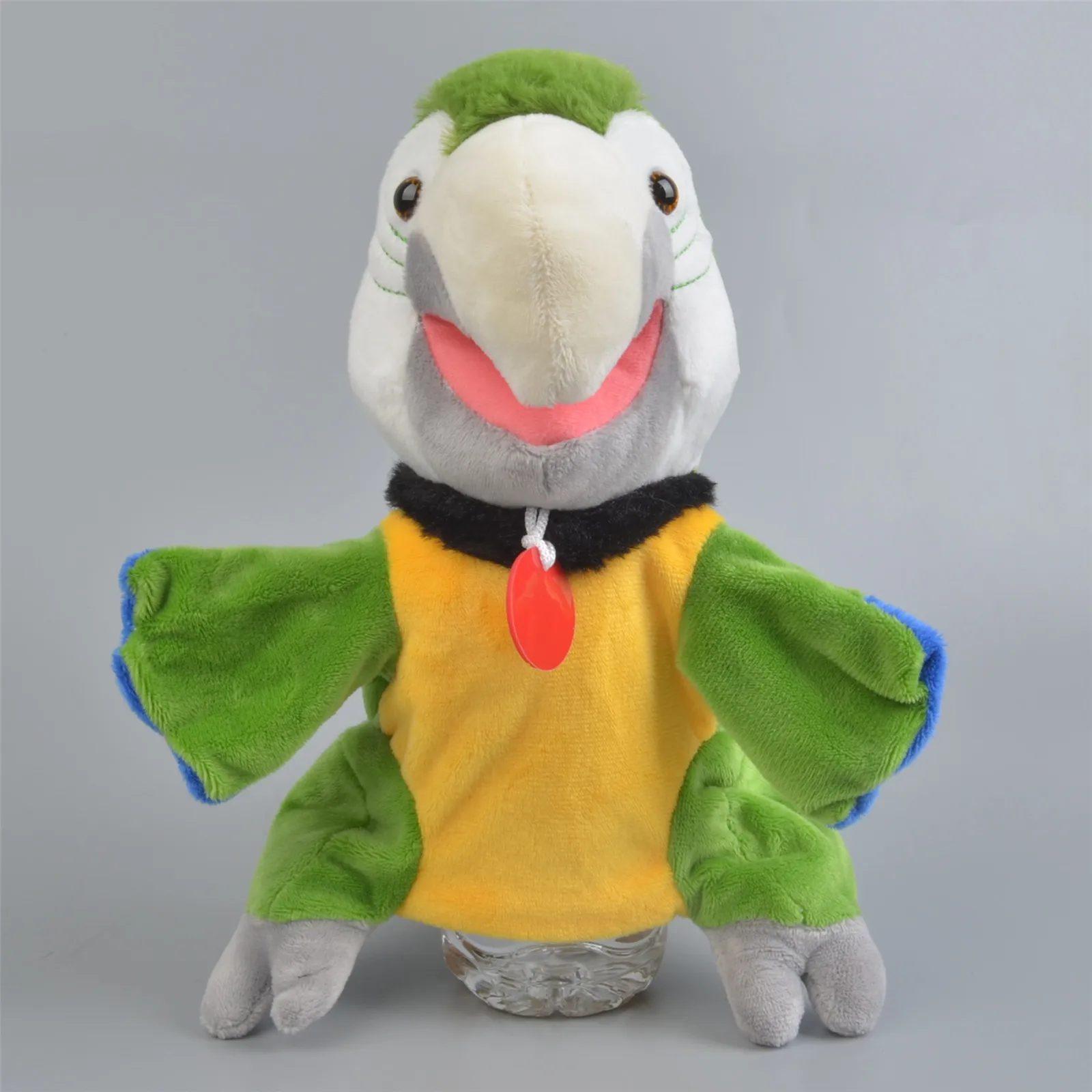 parrot hand puppet