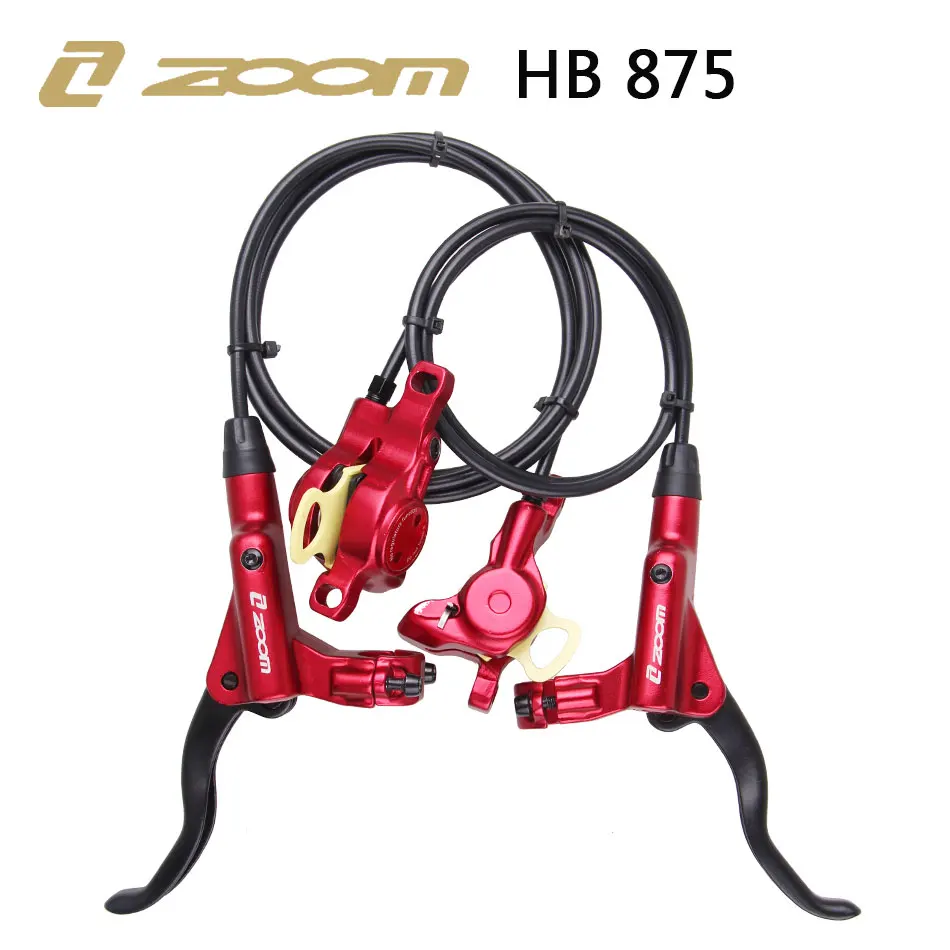 Baratos ZOOM HB 875 Freno de bicicleta mtb freno de disco hidráulico 800 1400 1450 1550mm MT200 Freno de bicicleta de montaña actualización MT315 MT615