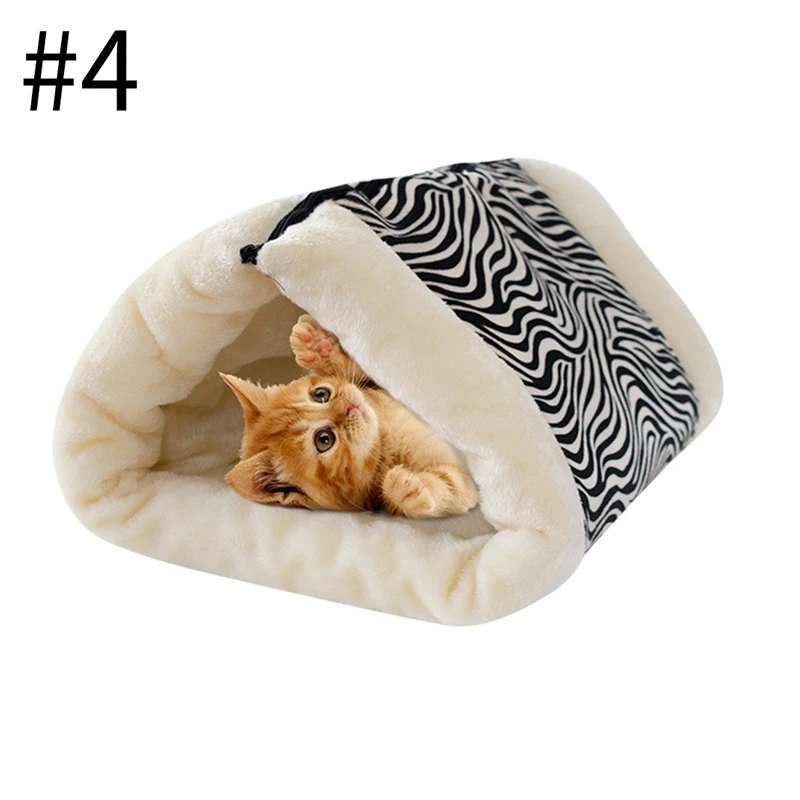 Hot Selling Cat Bed Super Soft Pet Mat for Puppy Cat Warm Cat Tunnel Comfortable Dog Bed Winter Dog House Durable Pet Products - Цвет: 4