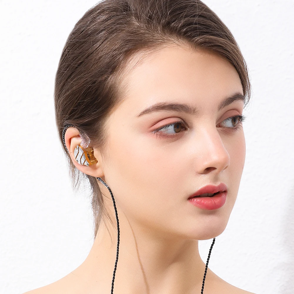 QKZ ZXN ZS10 Pro Noise Cancelling Earphones Headphones Sport in Ear Monitor Metal Headset