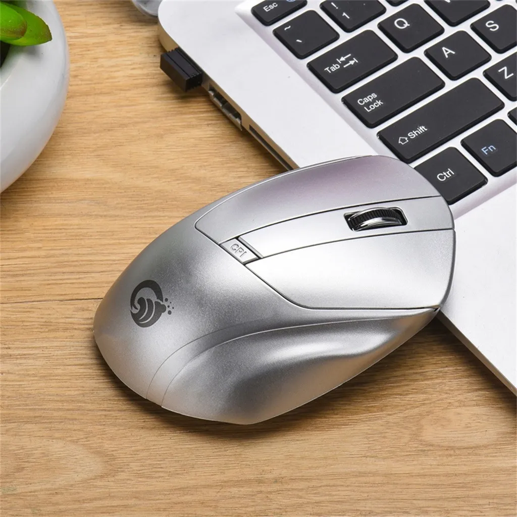 VOBERRY W12 USB Бесшумная радио компьютерная мышь 2,4G эргономичная мышь подходит для игр бизнес офисный компьютер периферийные устройства 819#2