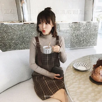 

Autumn Clothes Female Suit Two-piece Set Foreign Style Early Autumn Gentle Wind Sweater Match Skirt Two Piece Suit 8921