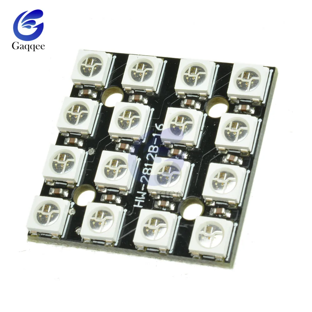 Модуль WS2812 12 16 24 40 60 64 бит 5050 RGB полноцветный светодиодный кольцевой светильник со