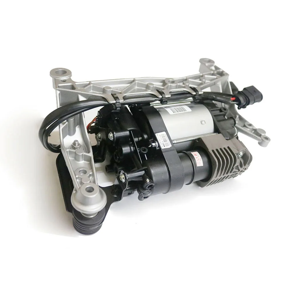 Компрессор пневматической подвески с перевозчиком VW Touareg NF II 7P0698007B 7P0698007C