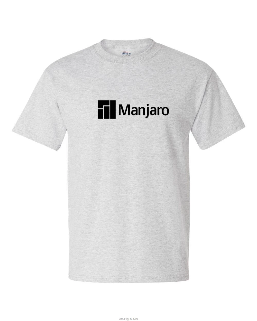 Manjaro Linux логотип Футболка на основе ОС крутая компьютерная гик футболка брендовая