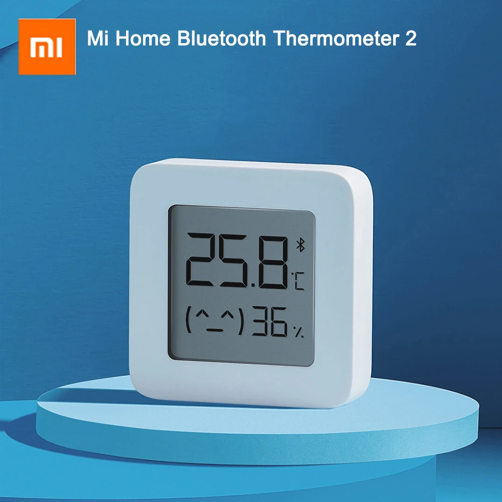 Беспроводной термометр XIAOMI Mijia с Bluetooth умный цифровой работает приложением