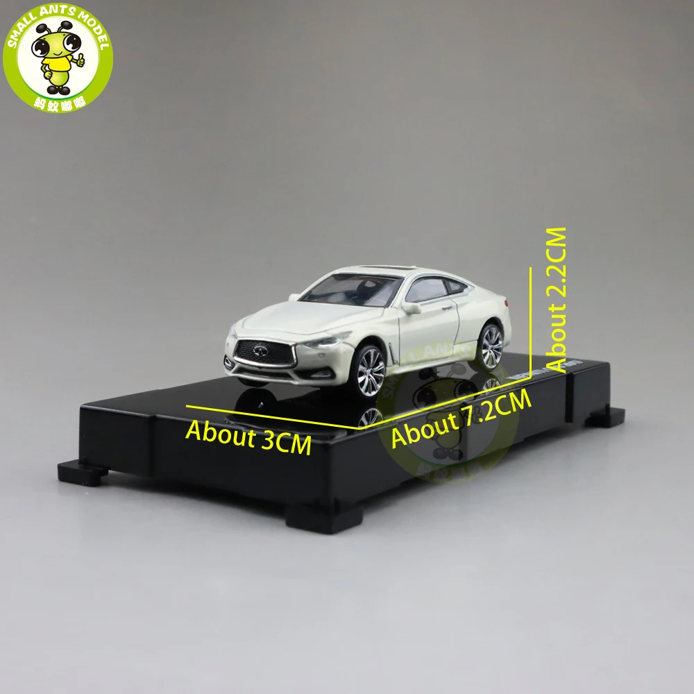 1/64 Q60 2017 литые модели автомобилей игрушки для мальчиков и девочек