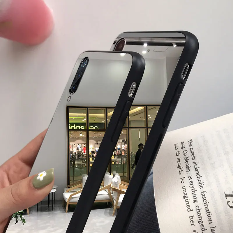 Роскошный чехол для Samsung Galaxy A20 A30 A50 A70 A6 A8 A7 2018 S10 S8 S9 Plus S10e Note 10 A10 A40 зеркальный с