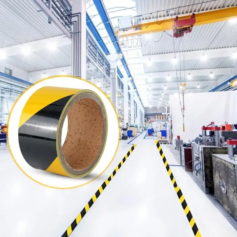 

PVC Waterproof Self Adhesive Warning Tape Portable Practical Solvent Resistance Automobiles Motorcycle Reflective Film
