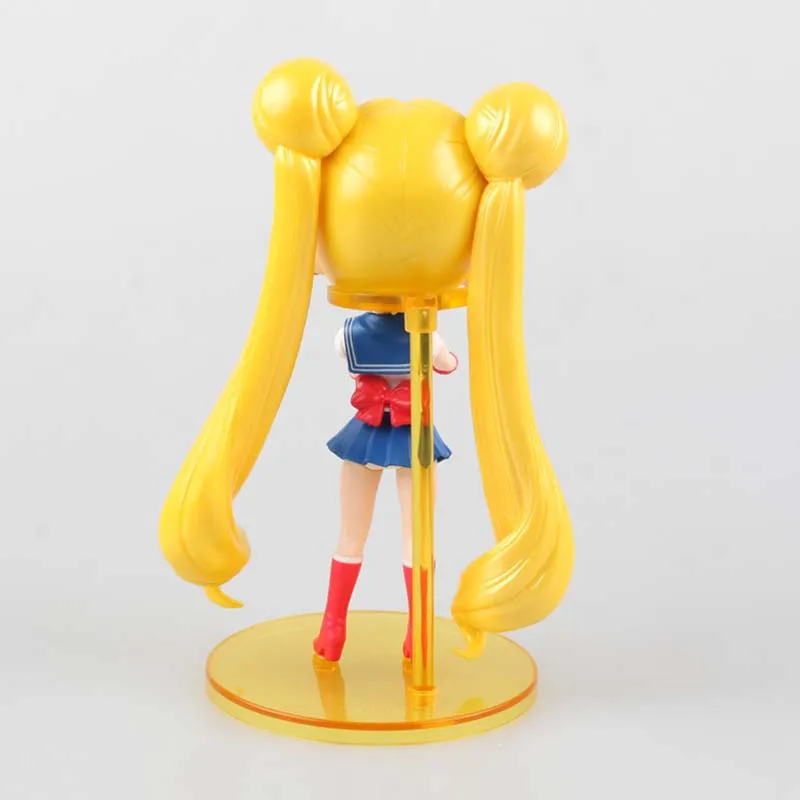 15cmPVC Q Posket Сейлор Мун Принцесса Серенити Tsukino Усаги фигурки Статуя Модель куклы милые горячие фестиваль подарок для детей
