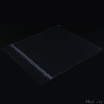 

50PCS OPP Gel Record Protective Sleeves Cover Self Adhesive Bag For 10 Inches Turntable Vinyl Records M27 20 Dropship