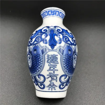 Магнит на холодильник сувенир магнит на холодильник идеи подарка синий и белый китайский традиционный китайский стиль - Цвет: 12