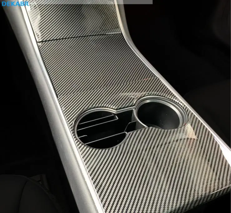 

2016-2019 Tesla Model 3 CNC Carbon Fiber Piano Paint Panel Anti-fingerprint Protective Film Modified Parts
