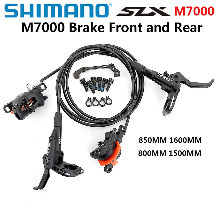 Shimano DEORE SLX M7100 M7000 тормоз Горный велосипед гидравлический дисковый тормоз MTB BR BL M7000 M7100 850 мм 1600 мм левый и правый MTB части