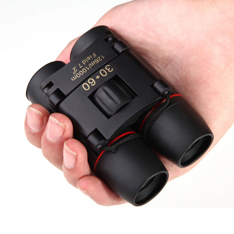 

Zoom Telescope 30x60 Folding Binoculars with Low Light Night Vision For Outdoor Bird Watching Travelling Hunting Gamping 1000m