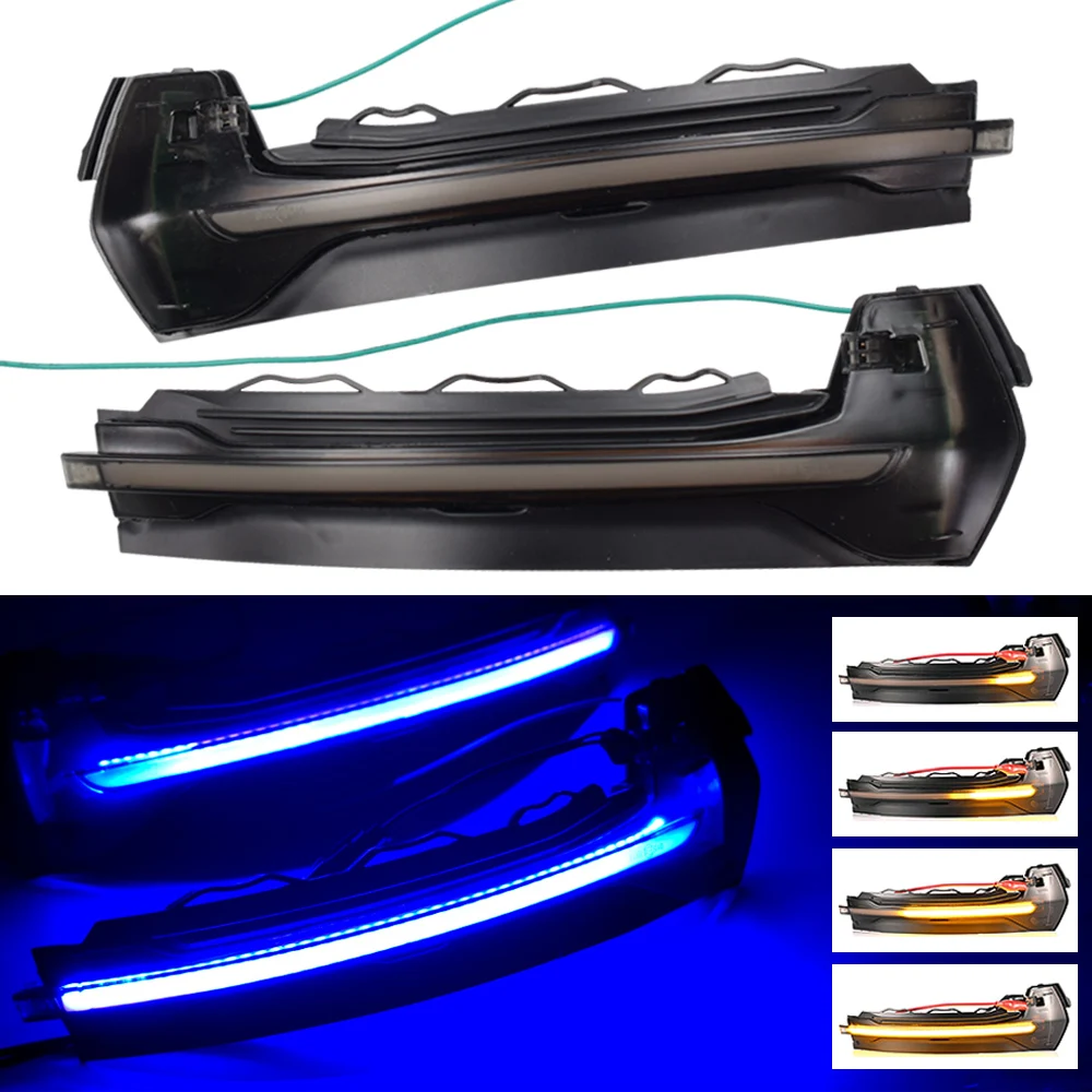 

Flowing Water Blinker LED Dynamic Turn Signal Light For Audi A3 8V 2013-2020 S3/RS3 8V 2013-2020 Side Mirror Flashing Indicator