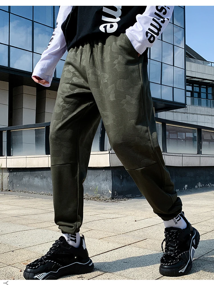 Autumn New Track Pants Men's Fashion Printed Casual Trousers Man Streetwear Wild Hip Hop Loose Joggers Sweatpants Men M-3XL