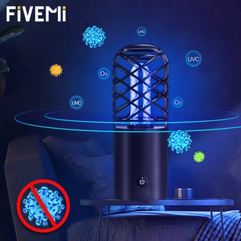 

Portable Ultraviolet Disinfection Lamp Germicidal Disinfection Light 360 Degrees Led Light For Home Office Clean Air Kill Mites