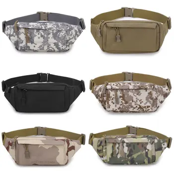 

2020 New Arrival Camouflage Waist Bag Male Sport Pack Zipper Multi-Functional Outdoor Shoulder Slant Men’s Chest Bag Waist Packs