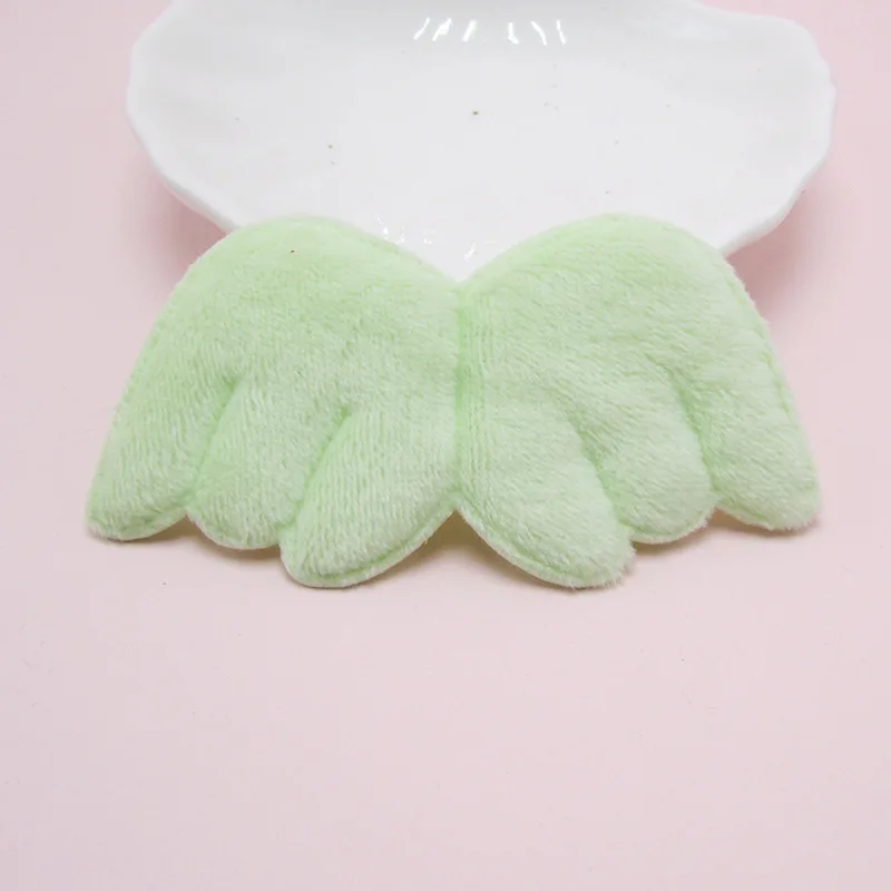 8,5*4 cm 36 teile/los pelzigen filz Engel flügel appliques für haustier artikel und DIY Kinder Haar Zubehör und socke hut zubehör – Detail 6
