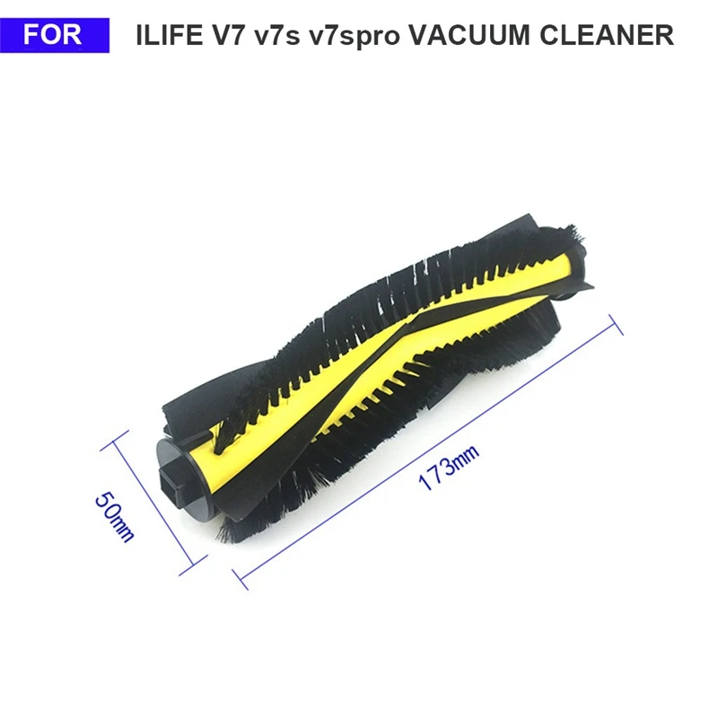 

1Pc Rolling Brush Replacement for Ilife Ilife V7 V7S V7Spro Robot Sweeper Prevent Bending and Compressing