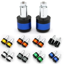 Для Suzuki GW250F B-King SFV650 Gladius SV650 SV1000/S TL1000R/S RF900 RF600 SVS ручки на руль заглушки ручки наконечники крышки