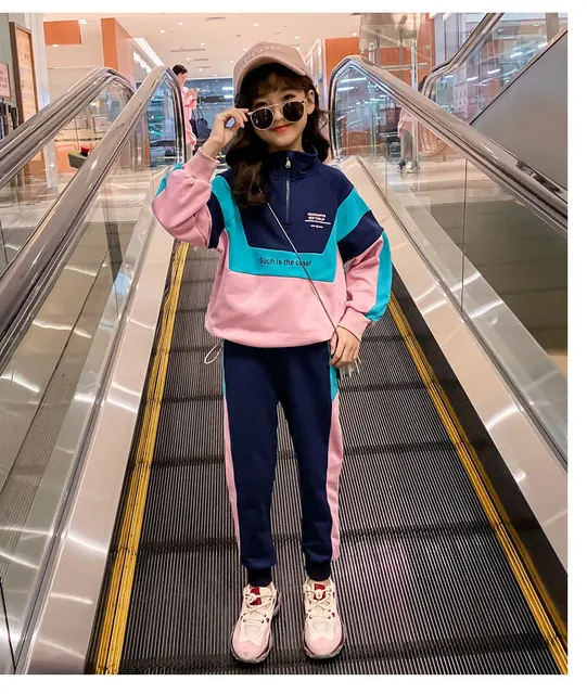 2021 Lente Herfst Teens Kids Meisjes Kleding Mode Trui + Broek 2 Stuks Pak  Kinderen Kleding Voor Meisjes Sportkleding Set 4-13Y - AliExpress Moeder \u0026  Kinderen