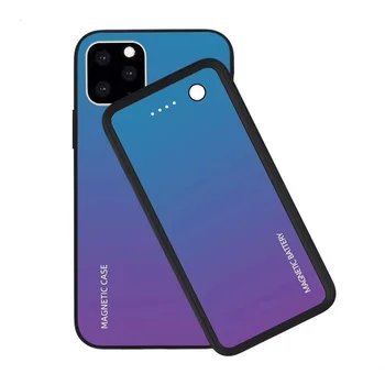 

5000mah 2 IN 1 External hybrid battery case for iphone 11 Pro potable magnetic wireless battery charging for iphone 11 Pro 2 MAX