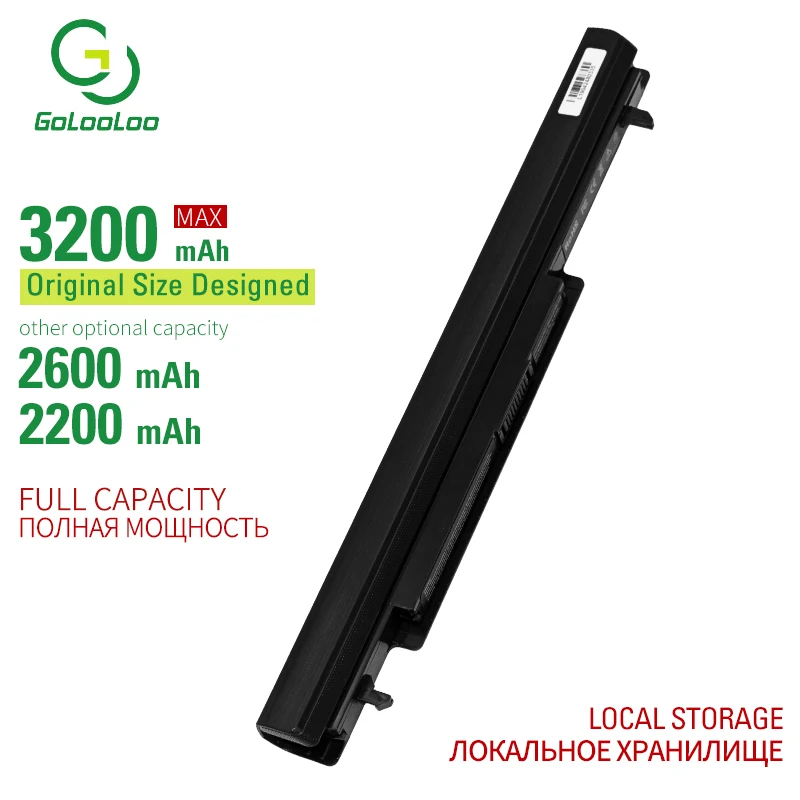 

Golooloo Laptop Battery for Asus K56CB K56C K46 K46C K46CA K46CM K56 K56CA K56CM S46C S56C R550C A31-K56 A32-K56 A41-K56 A42-K56