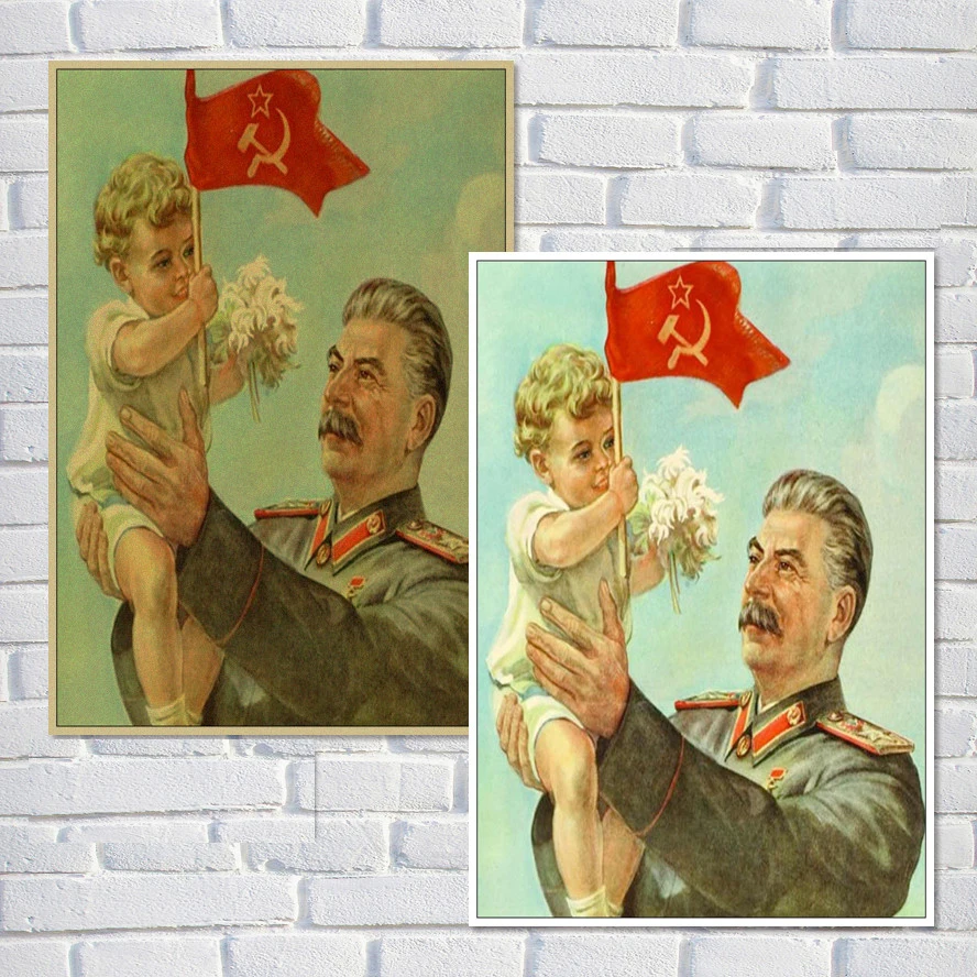 Винтажный постер Второй мировой войны, Советская немецкая Военная марша, плакат, военная история, Настенная картина, белая крафт-бумага, картина QT639 - Цвет: Многоцветный