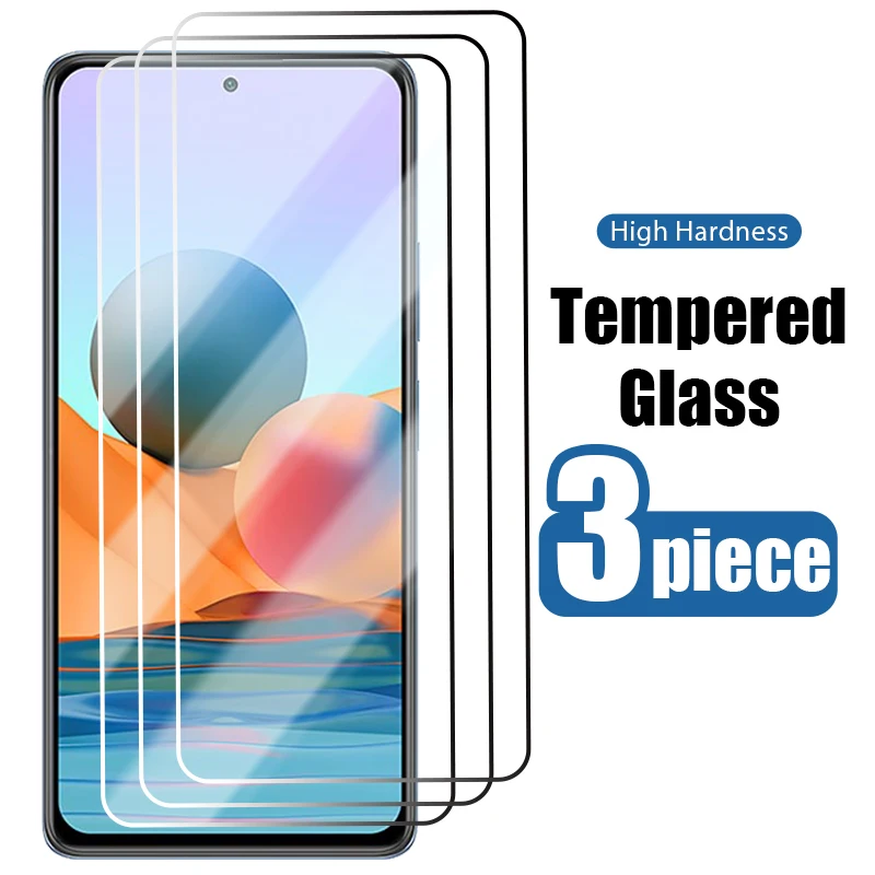 3 piezas de la cubierta de cristal del teléfono para Redmi 9 9A 9T 9C NFC 9AT Protector de pantalla de vidrio en Xiaomi Redmi 8 8A 7 7A 6 6A 5 5A 4 4A 4X de vidrio